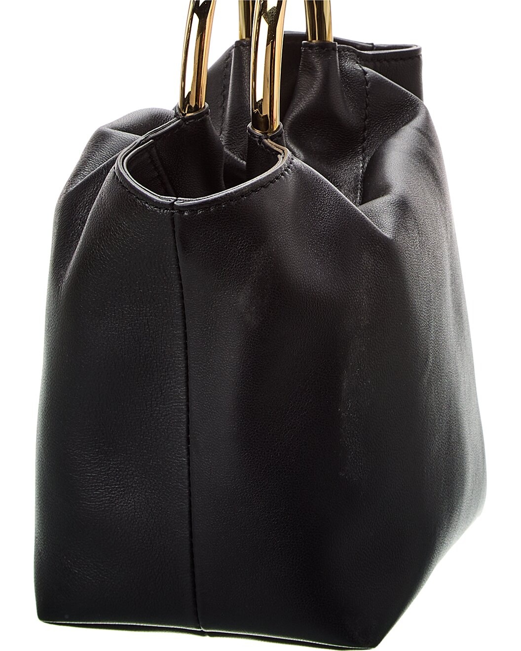 Valentino VLogo Leather Bucket Bag - 3