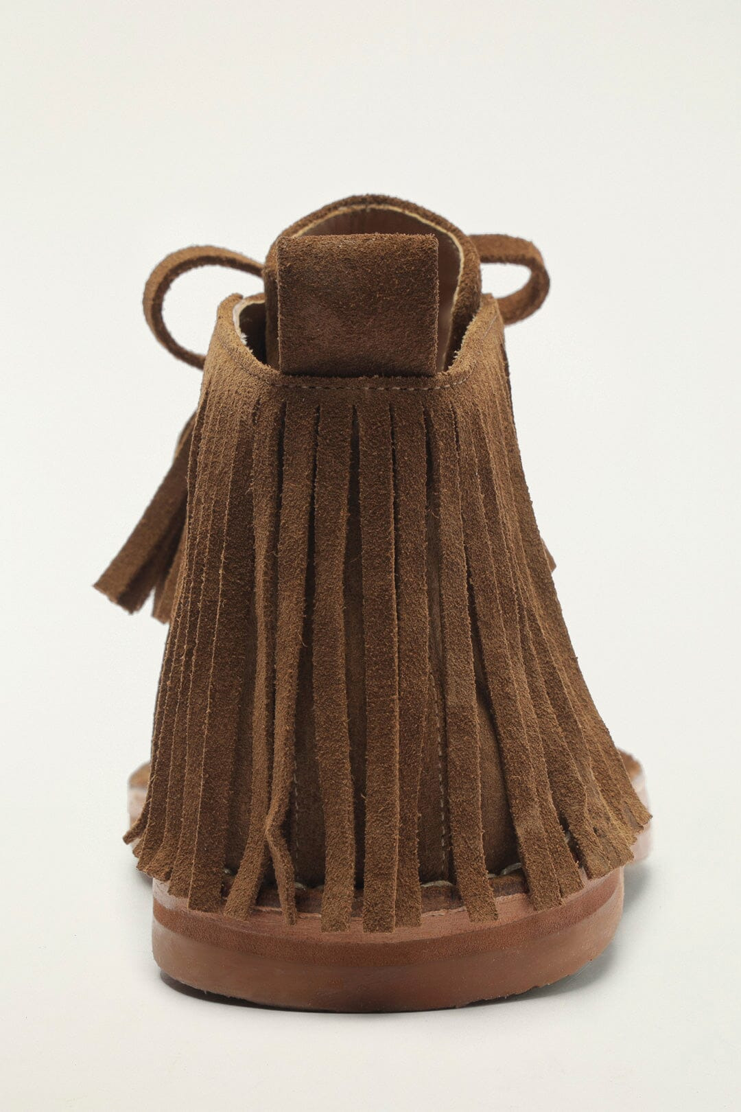 Brown Fringes Suede Desert Boot - 3