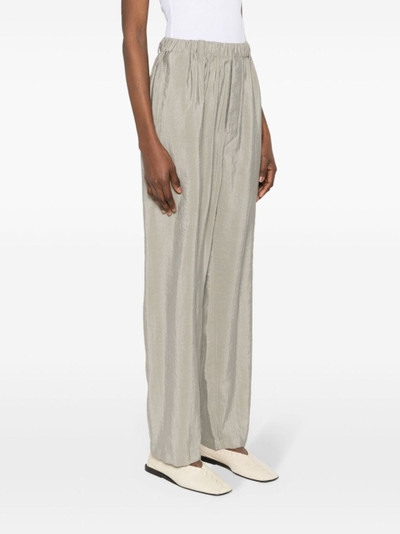 Lemaire silk-blend tapered trousers outlook