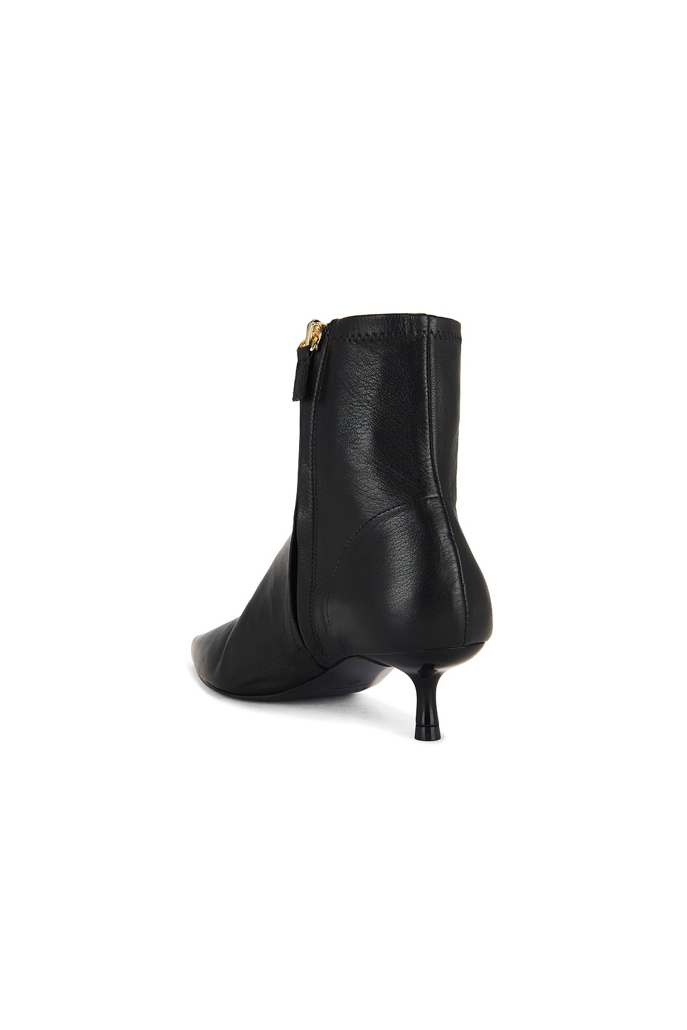 Joni Stretch Leather Ankle Boot - 3