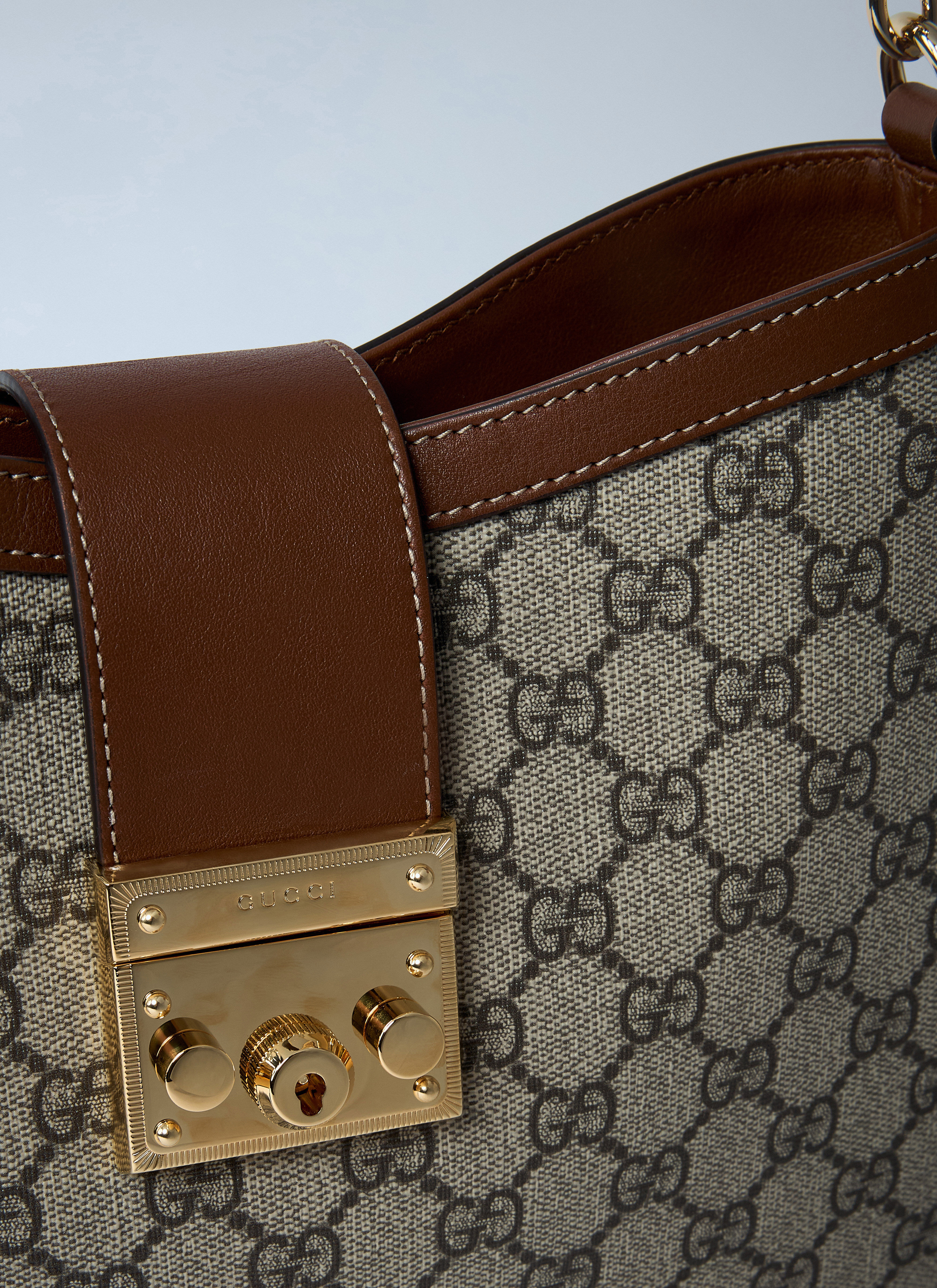 Large Padlock Shoulder Bag - 4