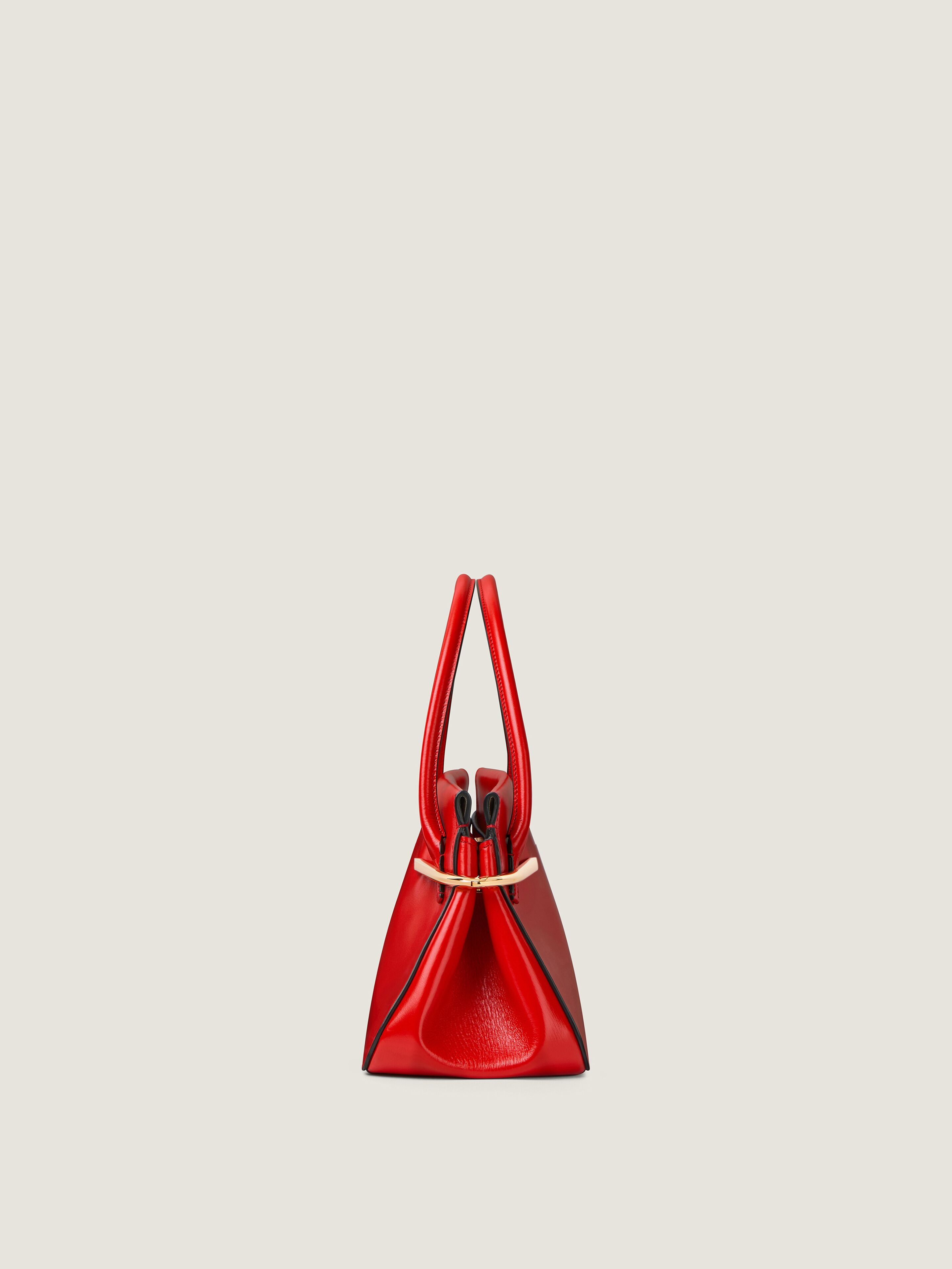 MEDIUM PINCH BAG IN LEATHER - 3