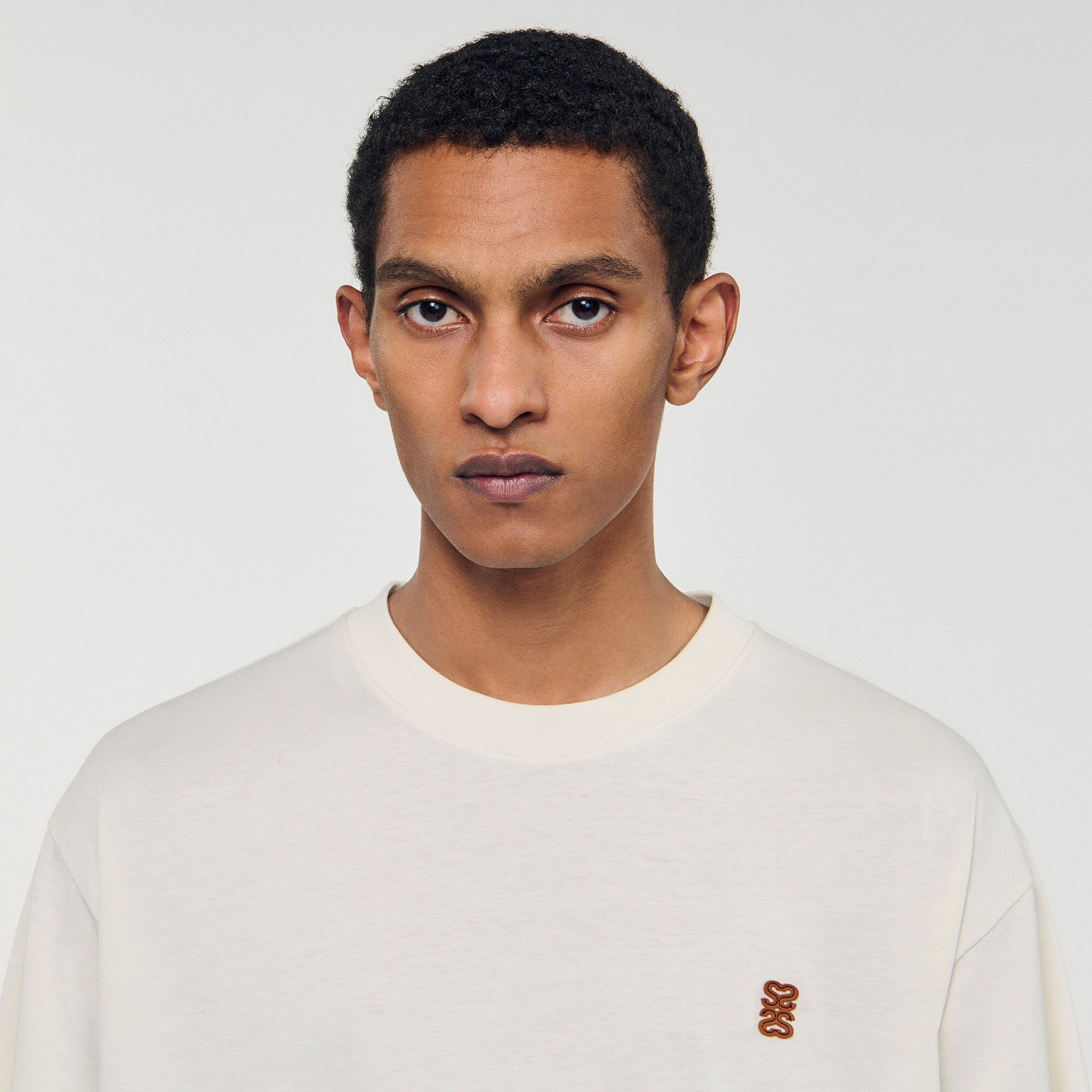 LEATHER LOGO T-SHIRT - 3