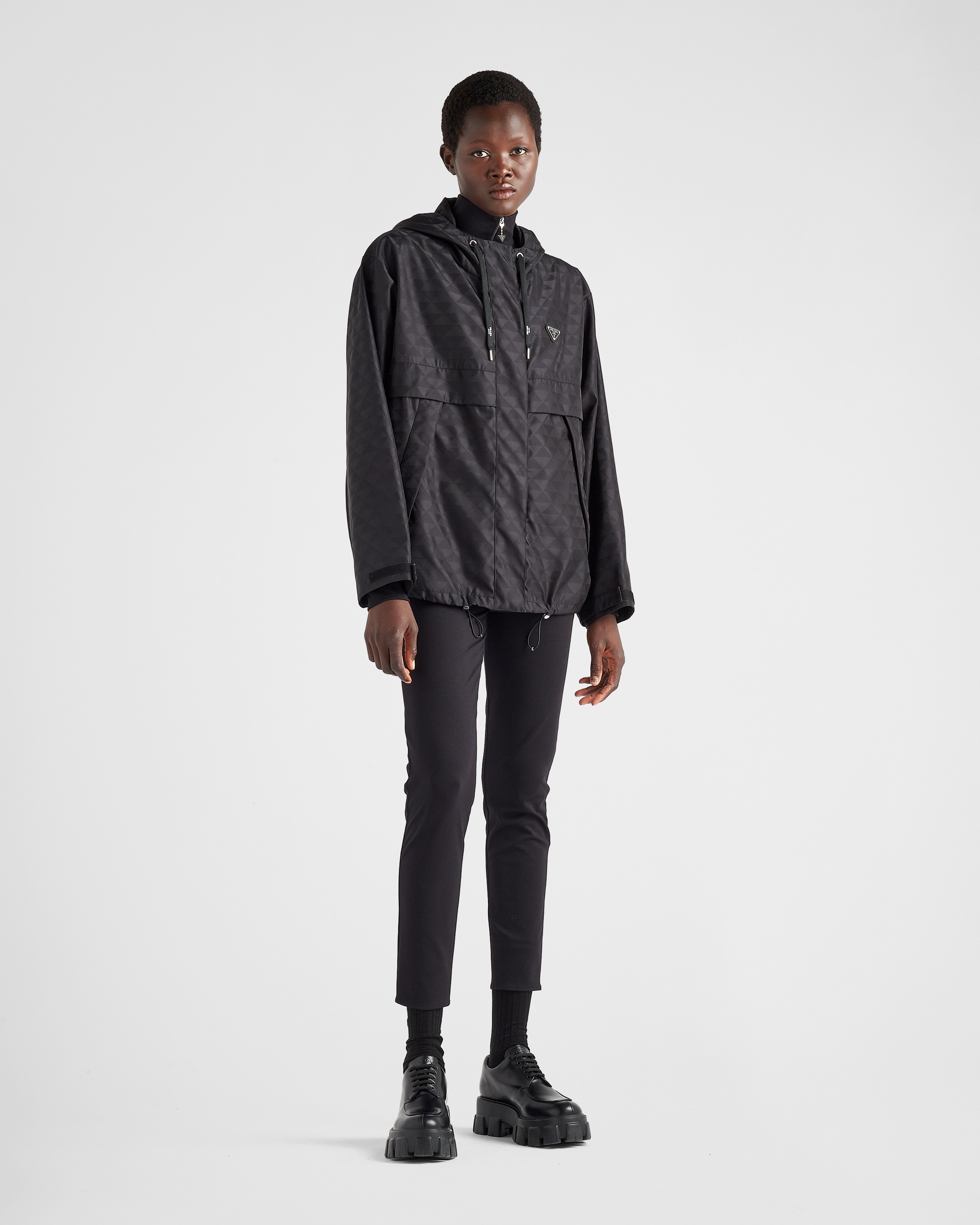ジャケット PRADA | Printed nylon blouson jacket 29Z128_1X6O_F0002_S_232 ジャケット PRADA | Printed nylon blouson jacket
