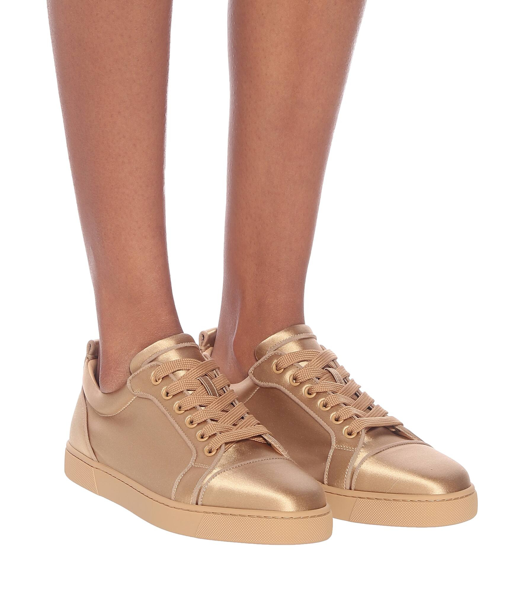 Louis Junior silk-satin sneakers - 4