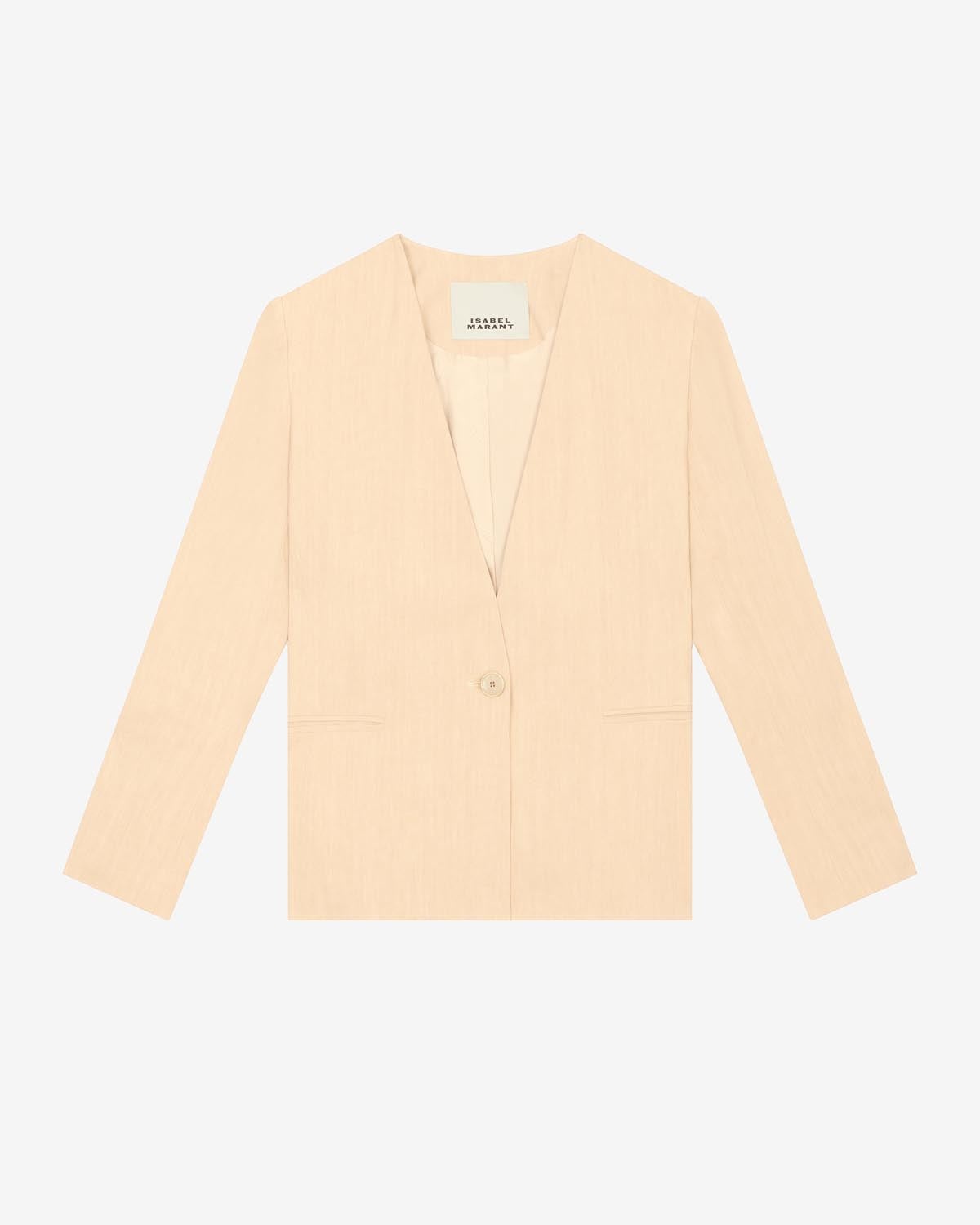 ジャケット Isabel Marant Giacca Monopetto Manzil Black Manzil hemp-blend blazer | ISABEL MARANT | NET-A-PORTER