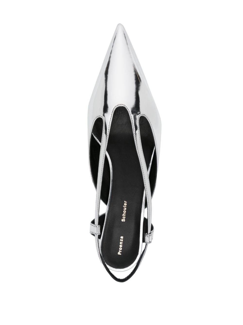 Point 20mm slingback pumps - 4