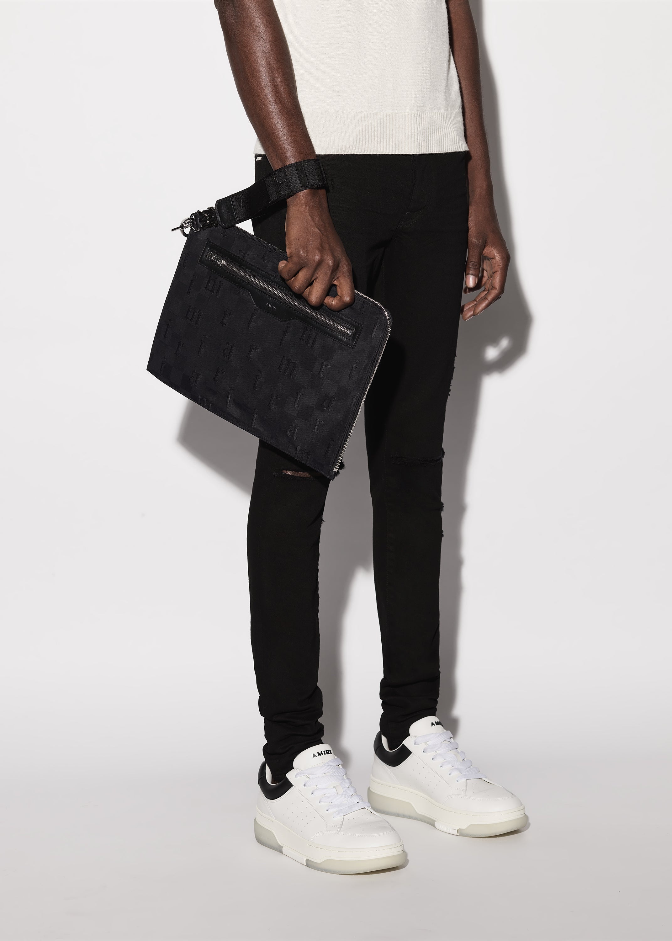 NYLON JACQUARD IPAD POUCH - 9