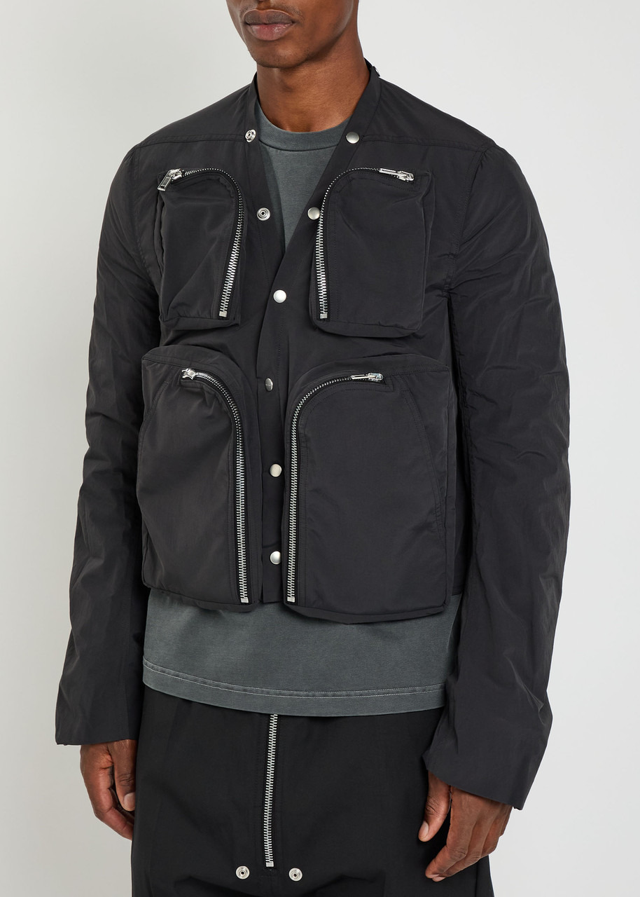 Rick Owens Padded Nylon Cargo Jacket - 2