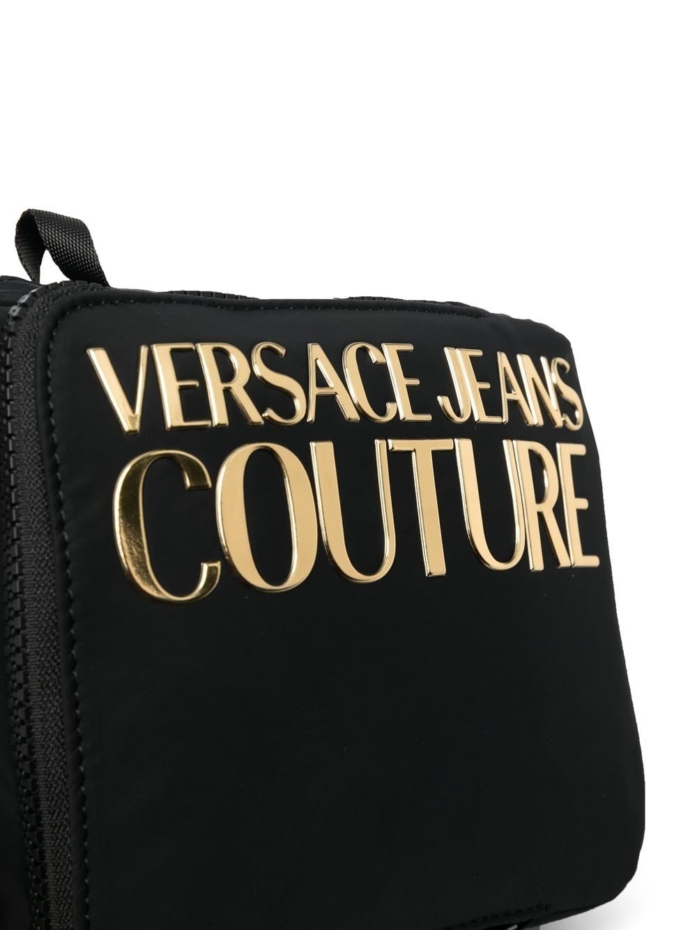 logo-plaque detail messenger bag - 4