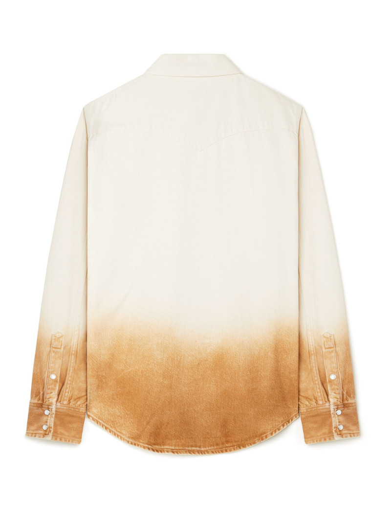 Bright Hues Denim Shirt 3