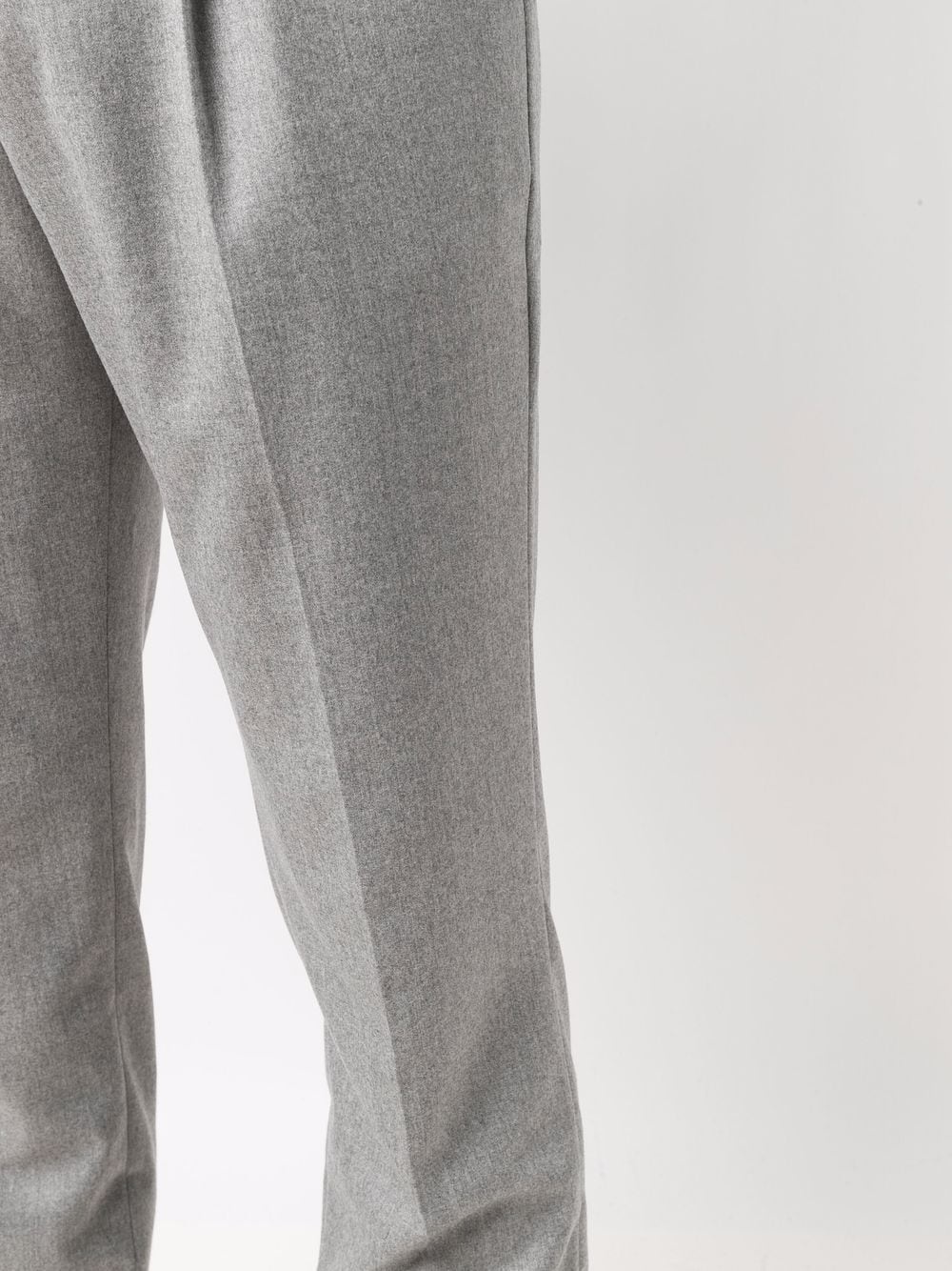 pleat-detail tailored trousers - 5