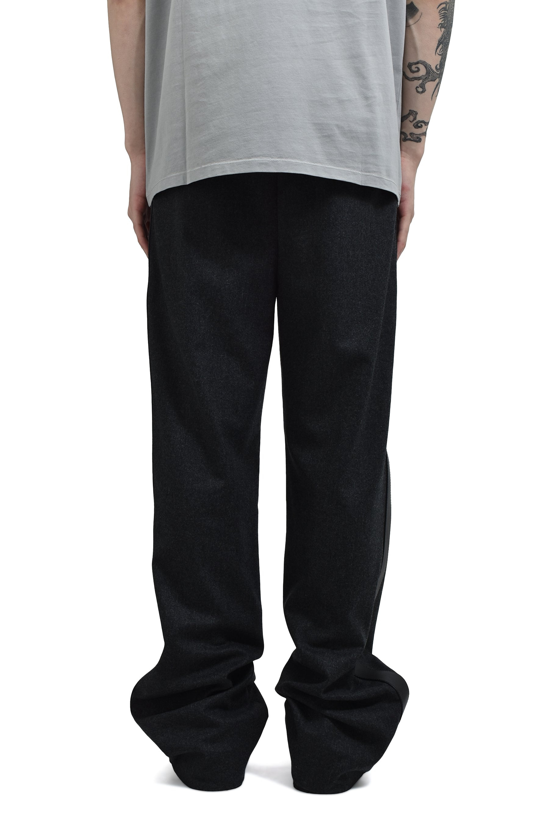 TRACKSUIT TROUSERS / CHA MELANGE - 2