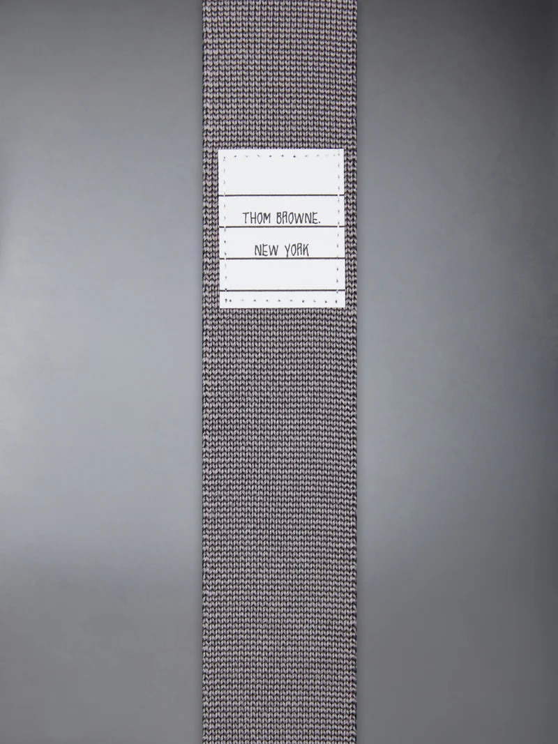 Geese Icon Jacquard 4-Bar Silk Knit Tie Men - 3