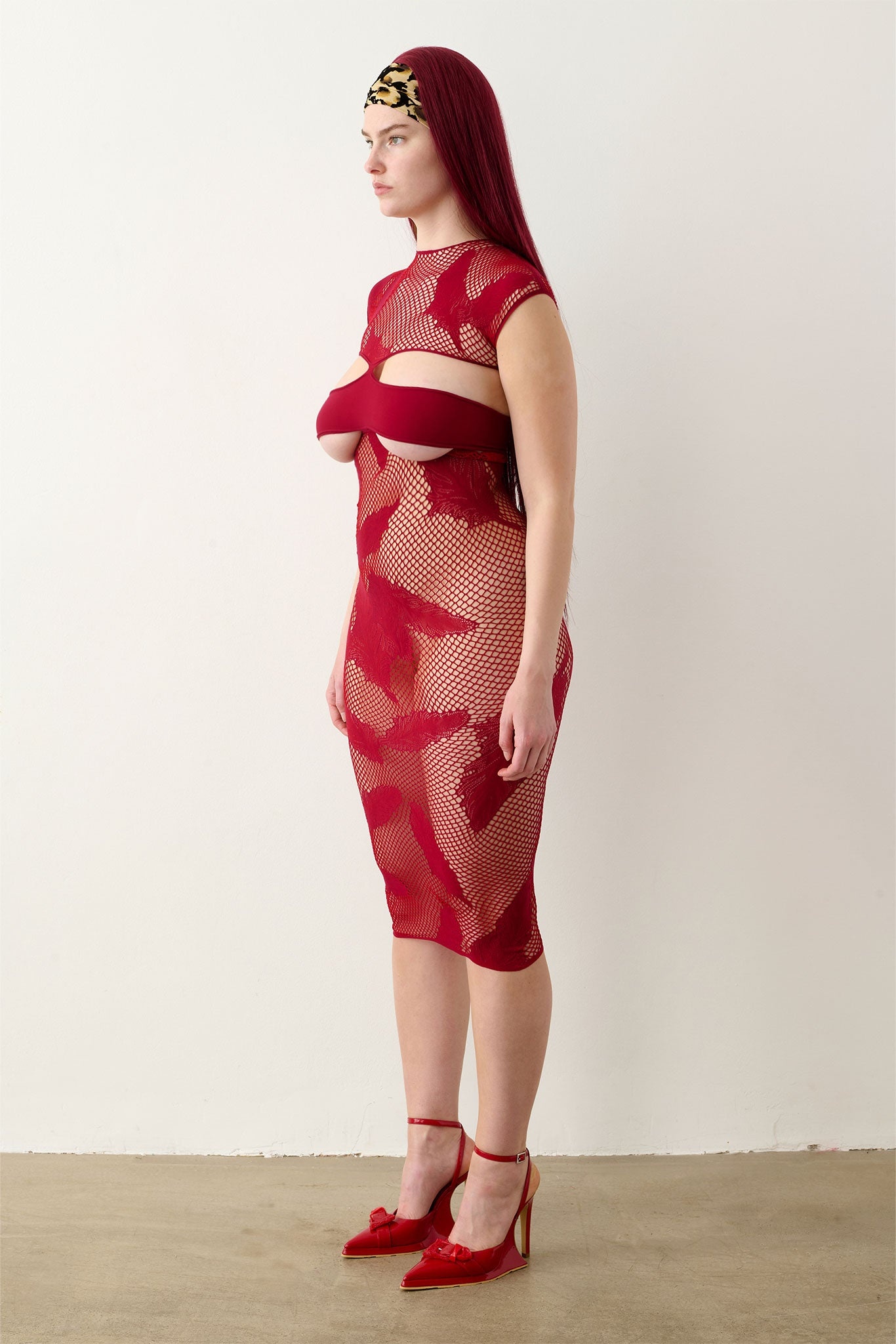 JA'MIE DRESS RED - 5