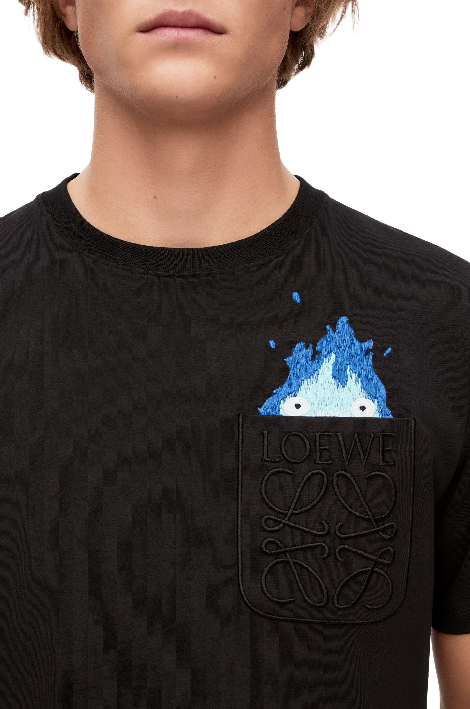 Calcifer pocket T-shirt in cotton - 5