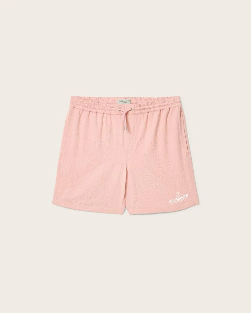 EMBLEM SLIM FIT SWIM SHORTS - 1