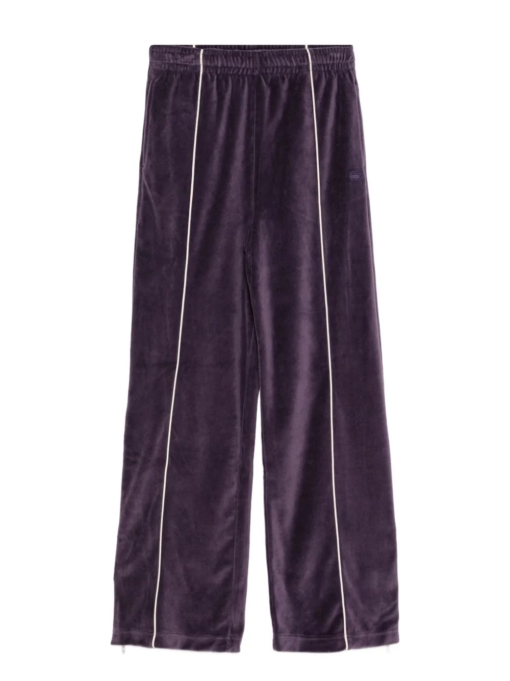 logo-embroidered trousers - 1