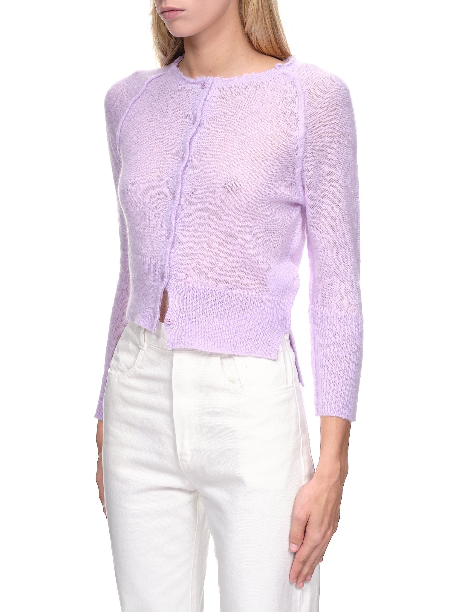 Cropped Cardigan - 2