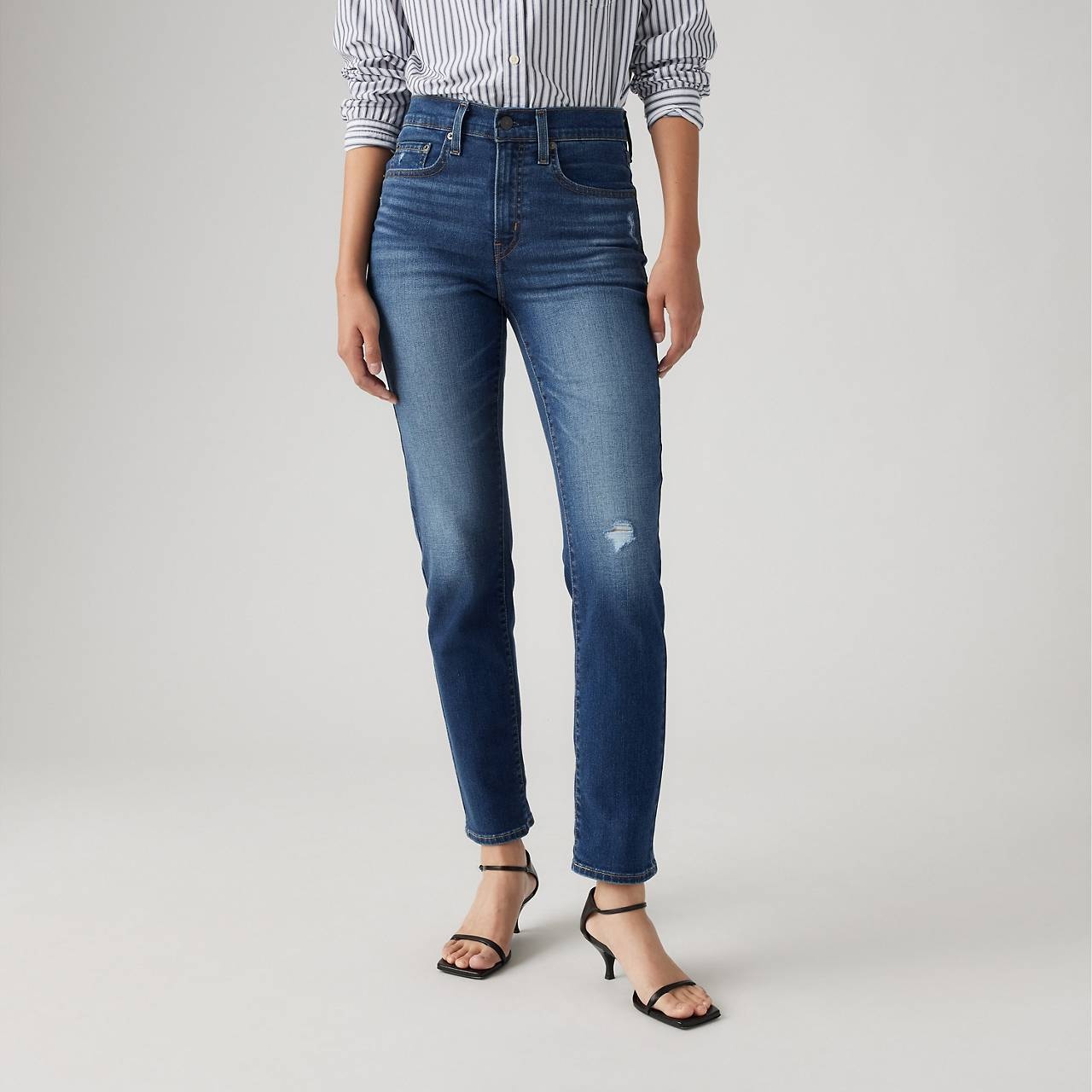 724 HIGH RISE STRAIGHT WOMEN'S JEANS - 6