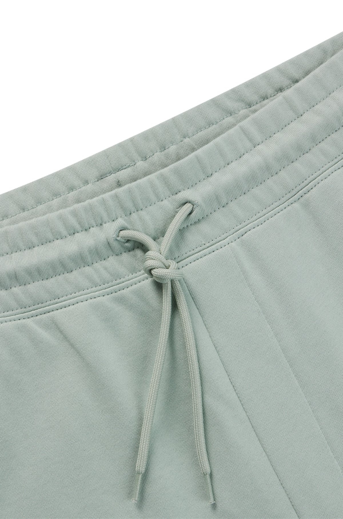 COTTON-TERRY SHORTS WITH BLUE LOGO PATCH - 6