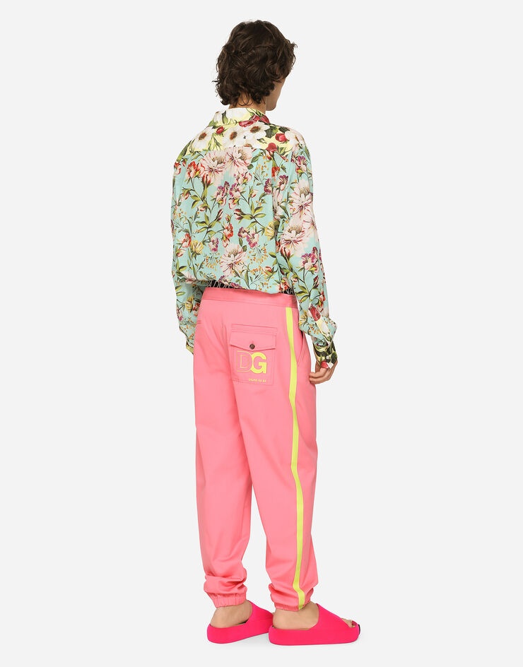 Oversize floral-print cotton shirt - 3