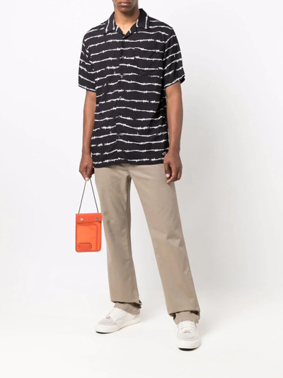 Vans barb-wire print shirt outlook