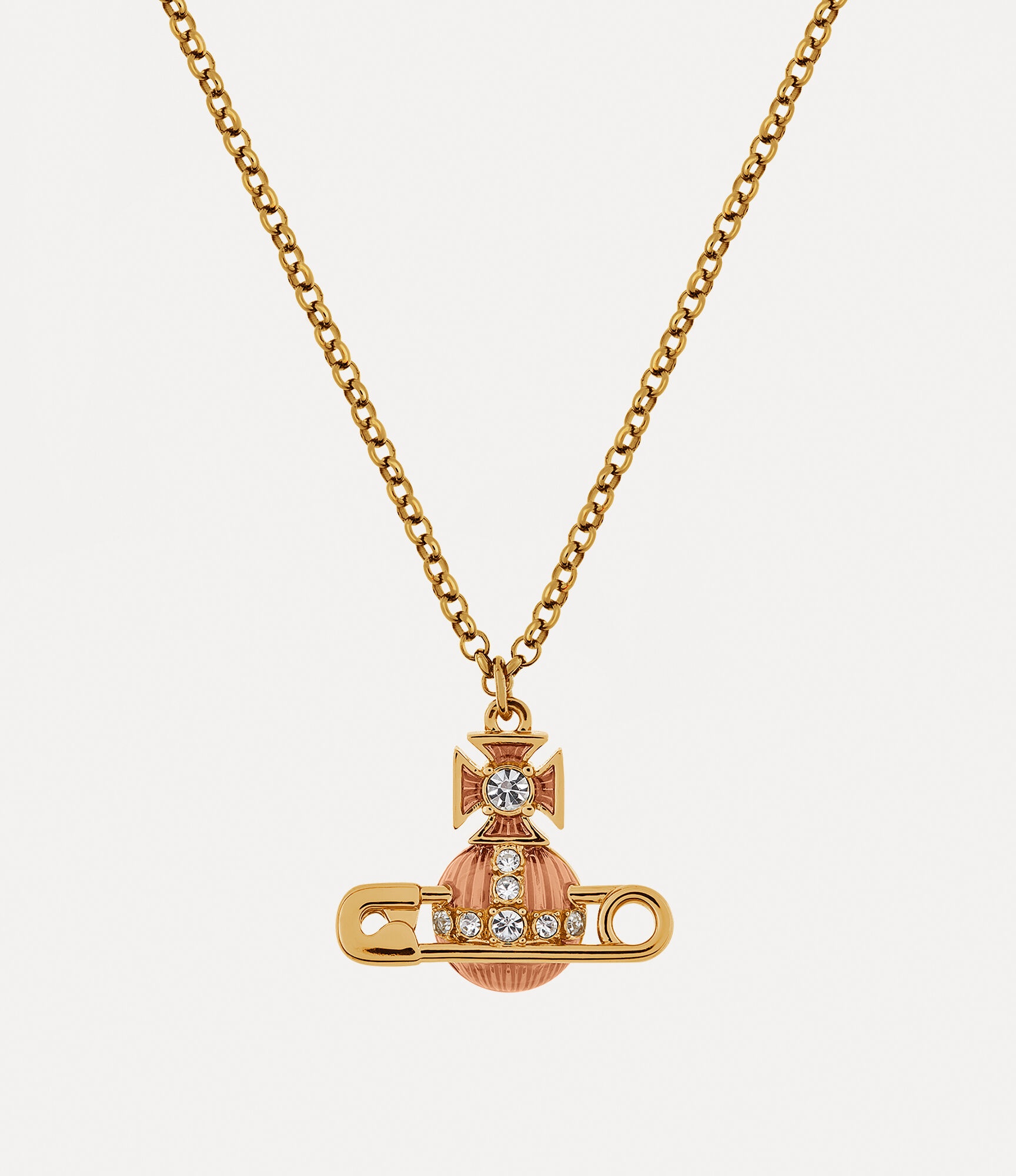 国内発送【Vivienne Westwood】kitty pendant Vivienne Westwood KITTY PENDANT NECKLACE | REVERSIBLE