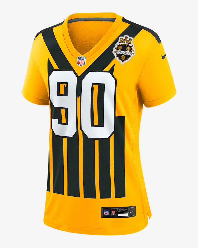 T.J. Watt Pittsburgh Steelers Women’s Nike NFL Game Jersey 1
