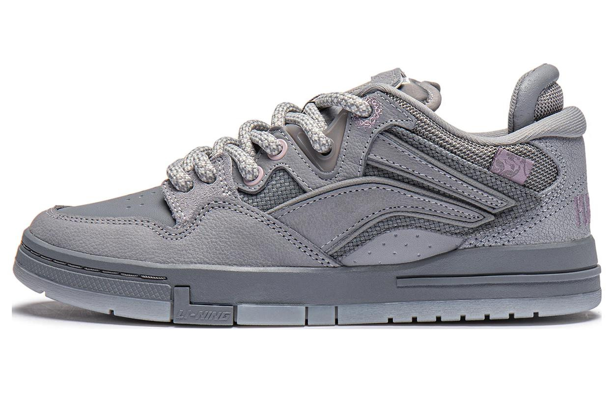 (WMNS) Li-Ning Wave Pro x Pleasures 'Dark Grey' AECT066-2 - 2