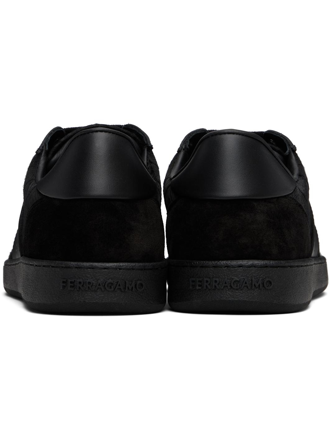 Black Signature Low-Top Sneakers - 2