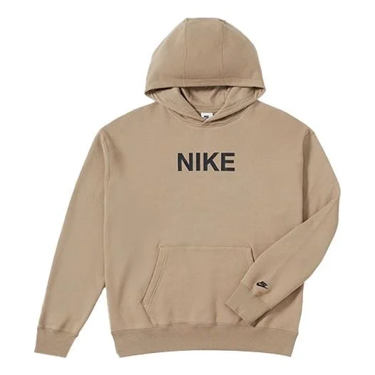 Nike Logo Hoodie 'Khaki' FQ7269-247 - 1