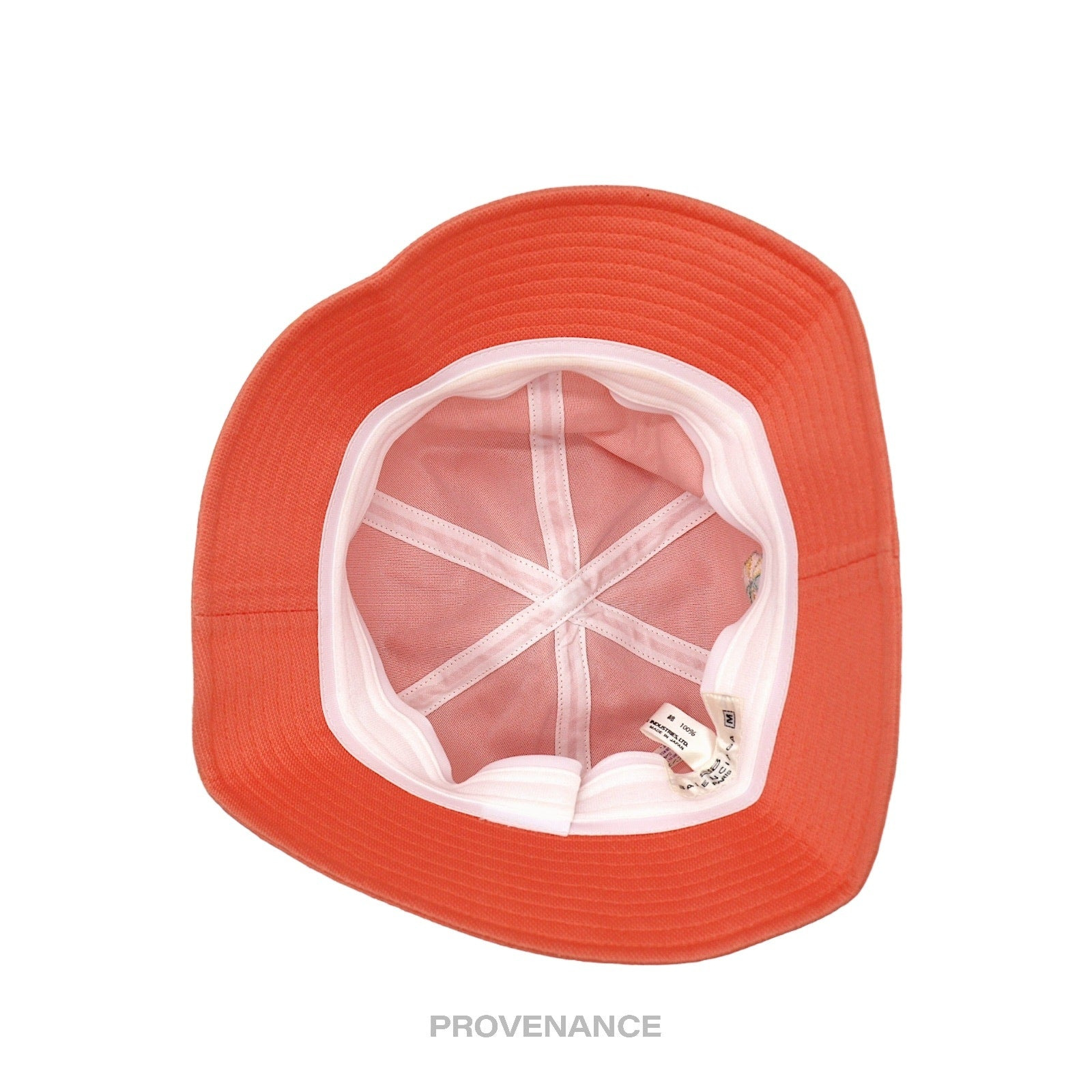 Balenciaga Embroidered Logo Bucket Hat - Peach - 5