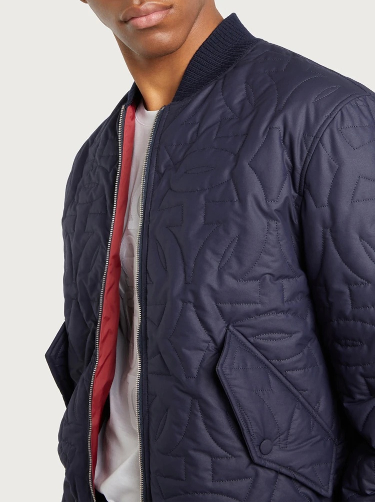 QUILTED GANCINI BLOUSON - 5