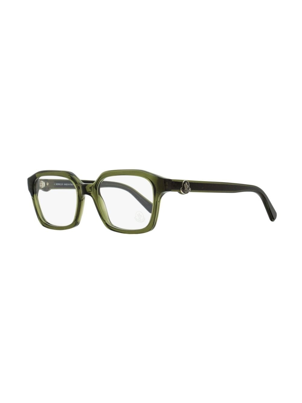 translucent rectangle-frame glasses - 2