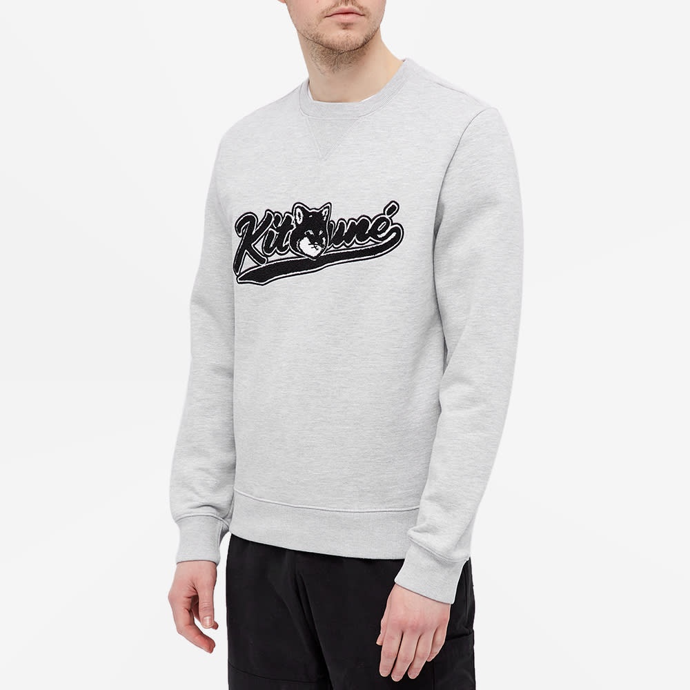 Maison Kitsuné Varsity Fox Regular Crew Sweat - 4