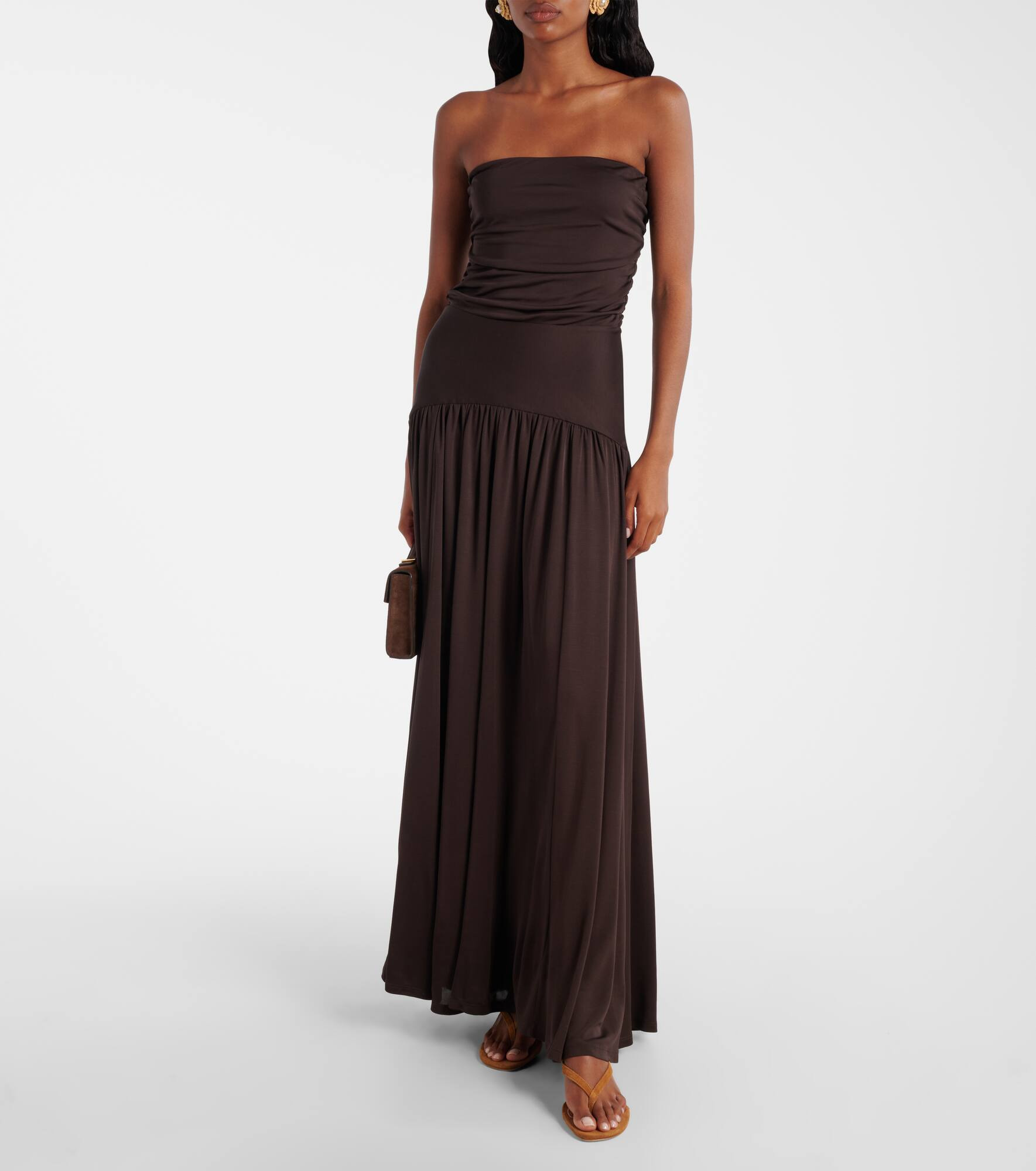 Freja 60 suede thong sandals - 3