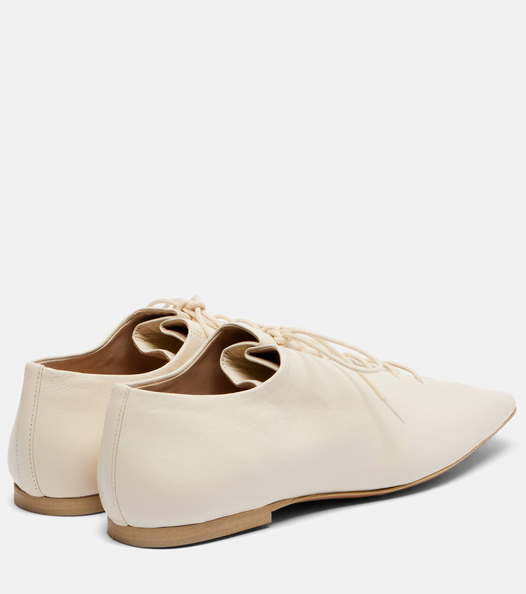 Souris leather derby shoes - 2