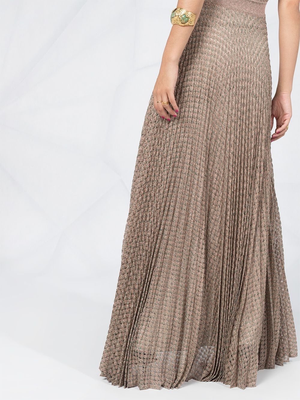 embroidered maxi dress - 3