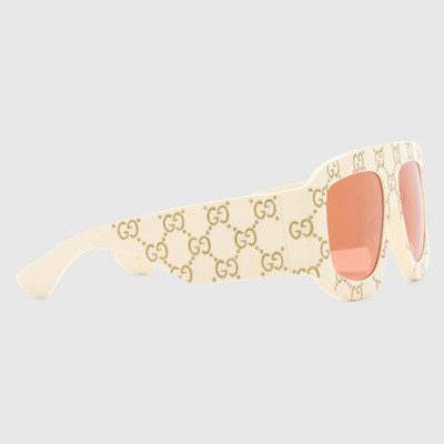 GUCCI Oversize rectangular sunglasses outlook