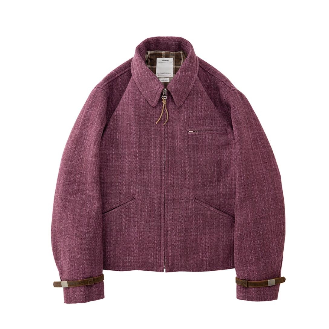 GARRISON JKT (WOOL) PURPLE - 1