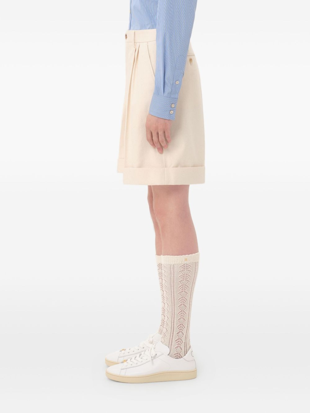 cuffed Bermuda shorts - 4