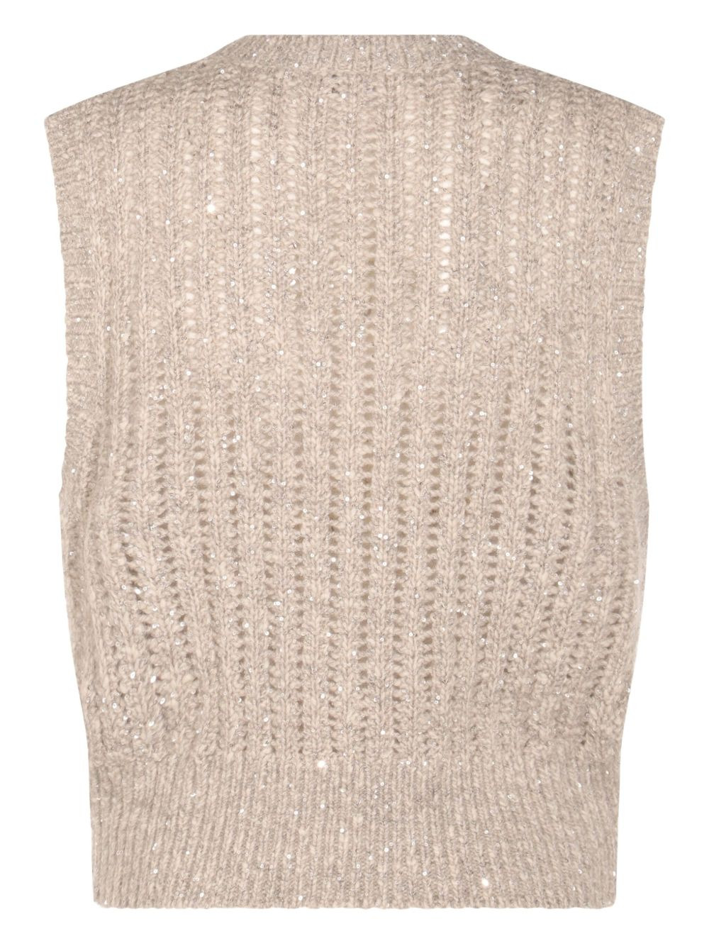 Brunello Cucinelli Women Wool Tank Top - 2