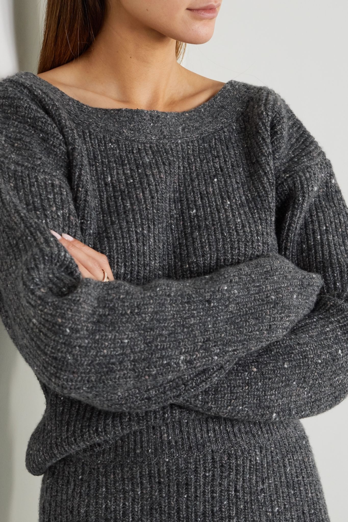 Beverly ribbed wool and cashmere-blend sweater - 3