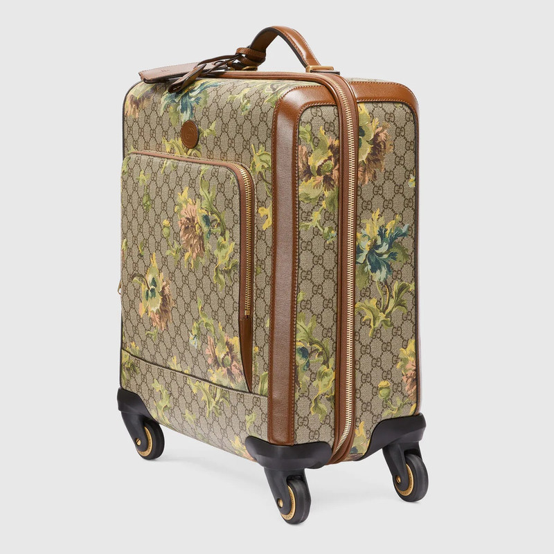GUCCI GG carnation print carry-on outlook