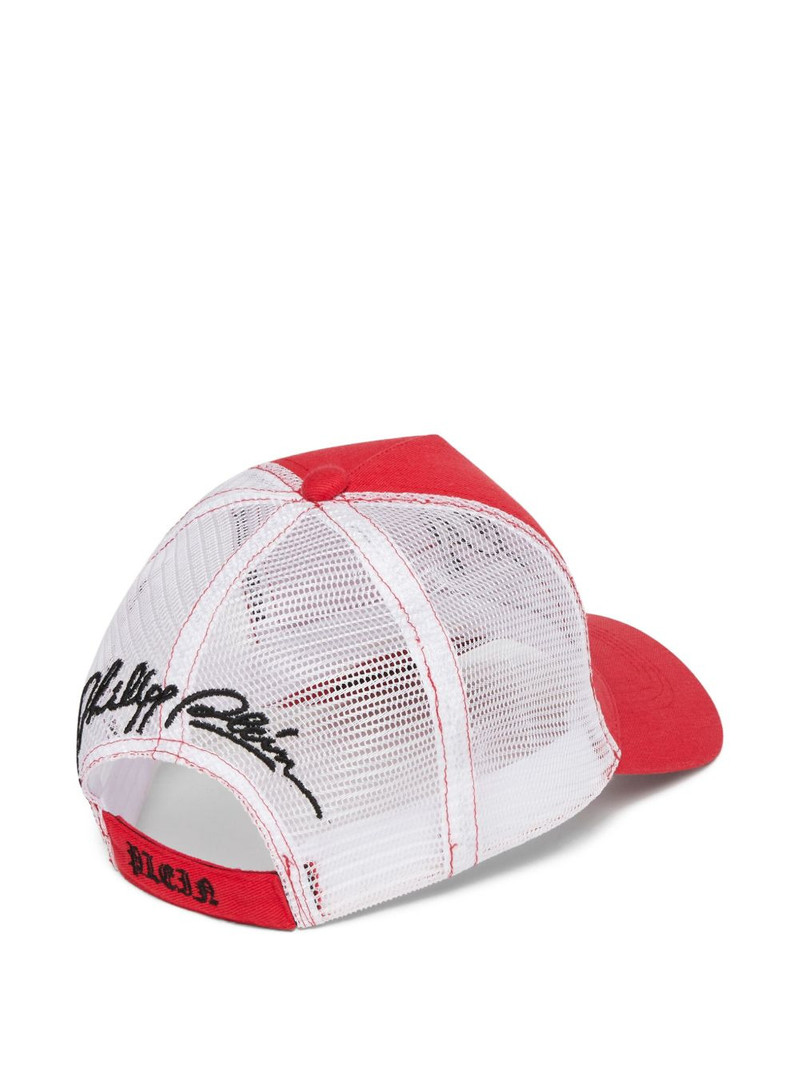 PHILIPP PLEIN pin-up embroidery mesh baseball cap outlook