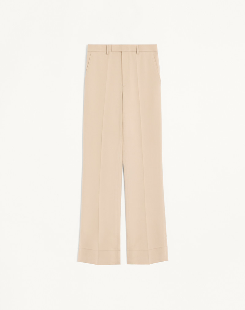 VALENTINO DIAGONAL WOOL PANTS 1