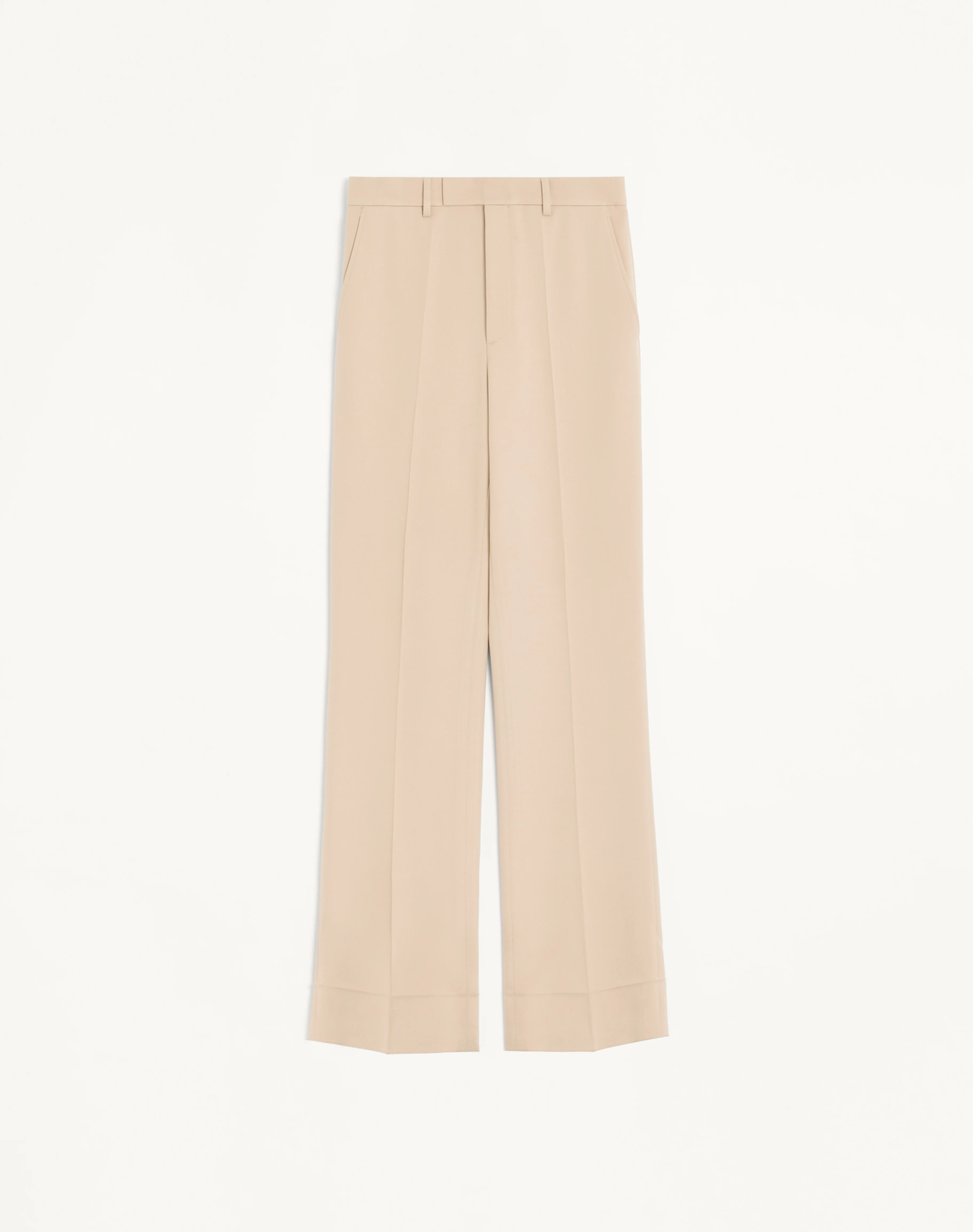 VALENTINO DIAGONAL WOOL PANTS - 1