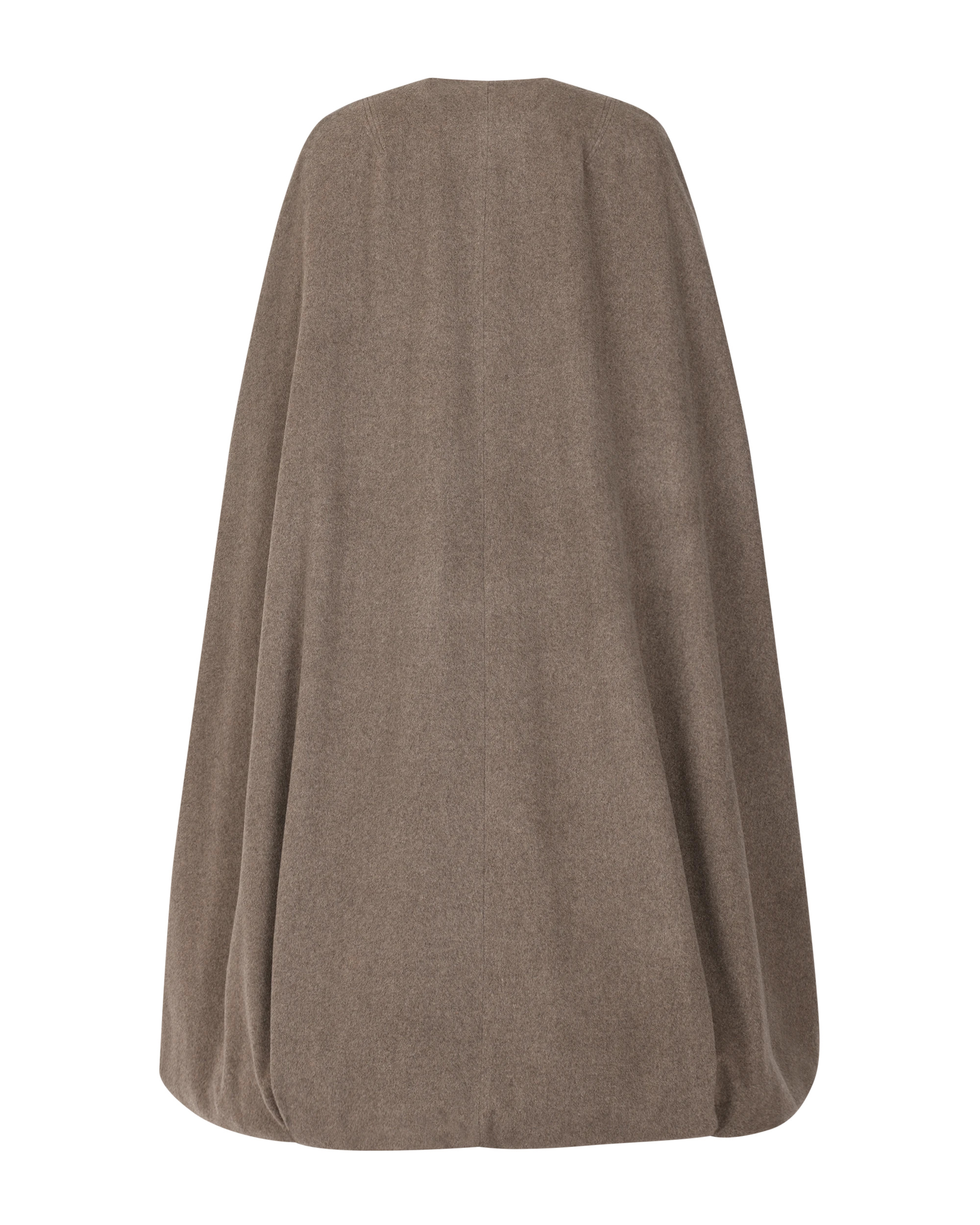 WOOL CAPE OCHRE - 2