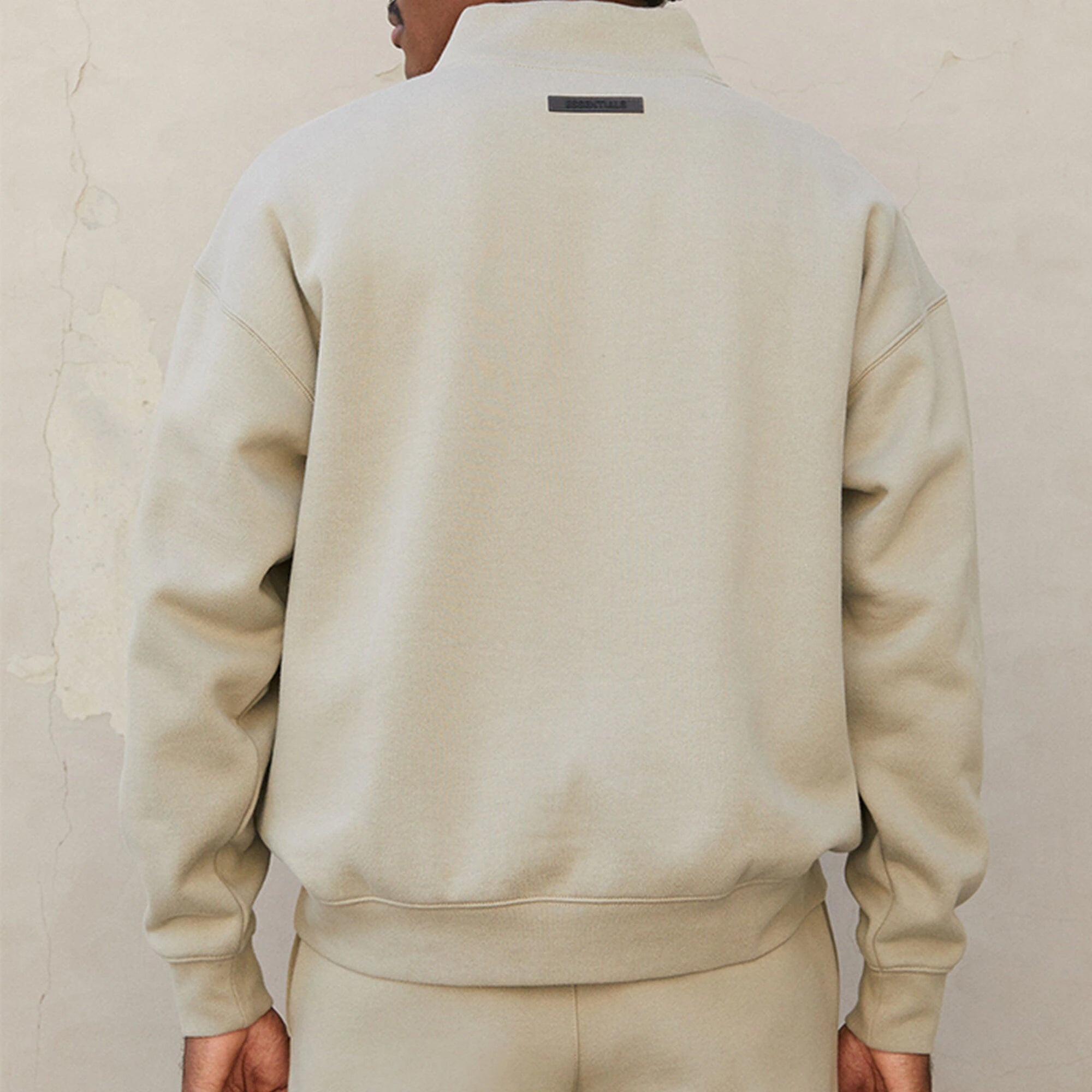 Fear of God Essentials FW21 Pullover Mock Neck Sweatshirt 'Pistachio' FOG-FW21-010 - 6